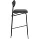 Gibbons 40 inch Black / Bravo Portabella Barstool